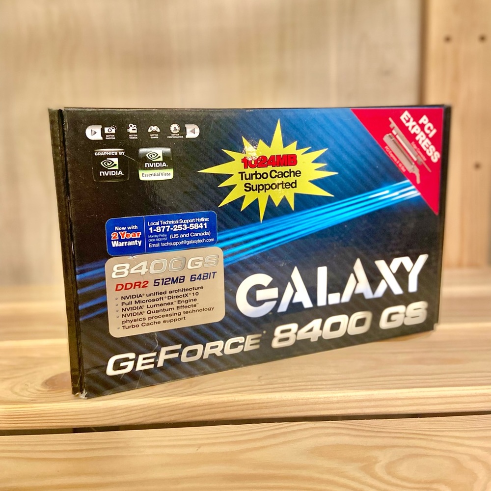 Galaxy GeForce 8400 GS 512MB Graphics Processor